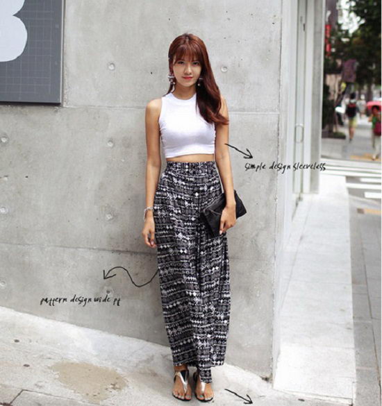 Áo crop-top sành điệu