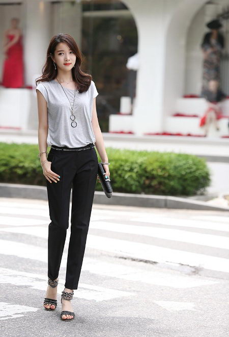 Quần Âu style Hàn Quốc